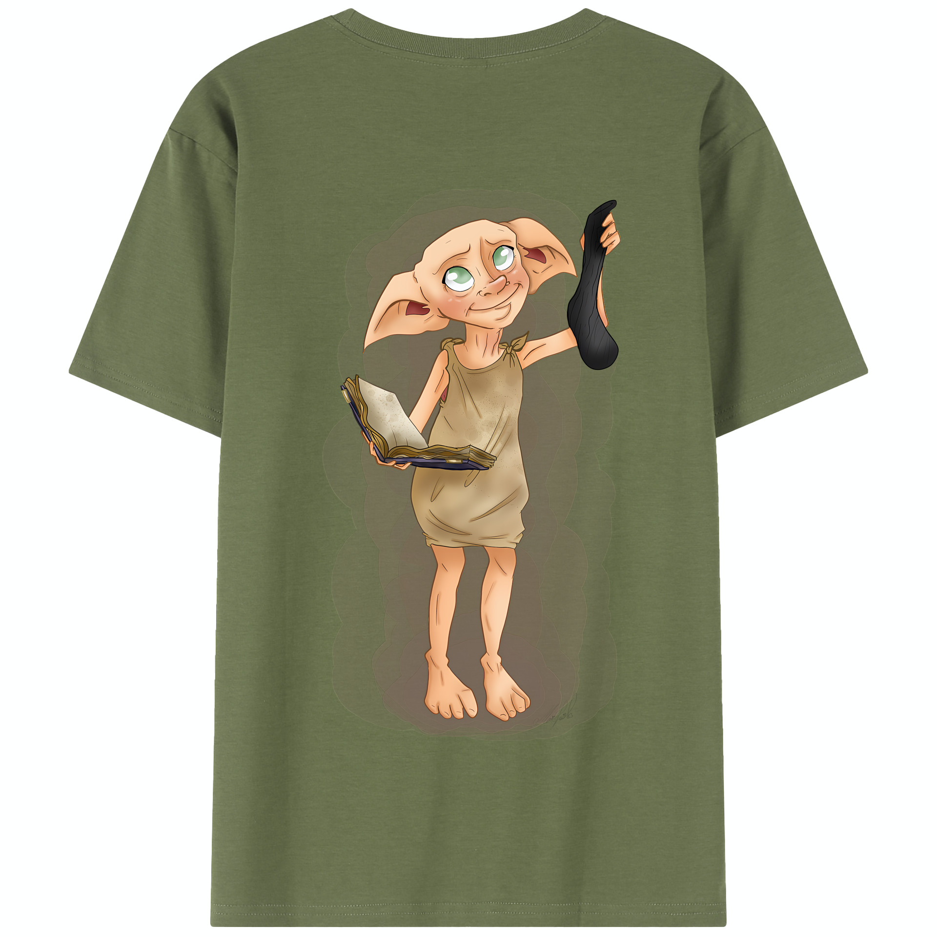 （画像用） Harry Potter ハリー・ポッターシリーズ 綿100％半袖Tシャツ（背面プリント）